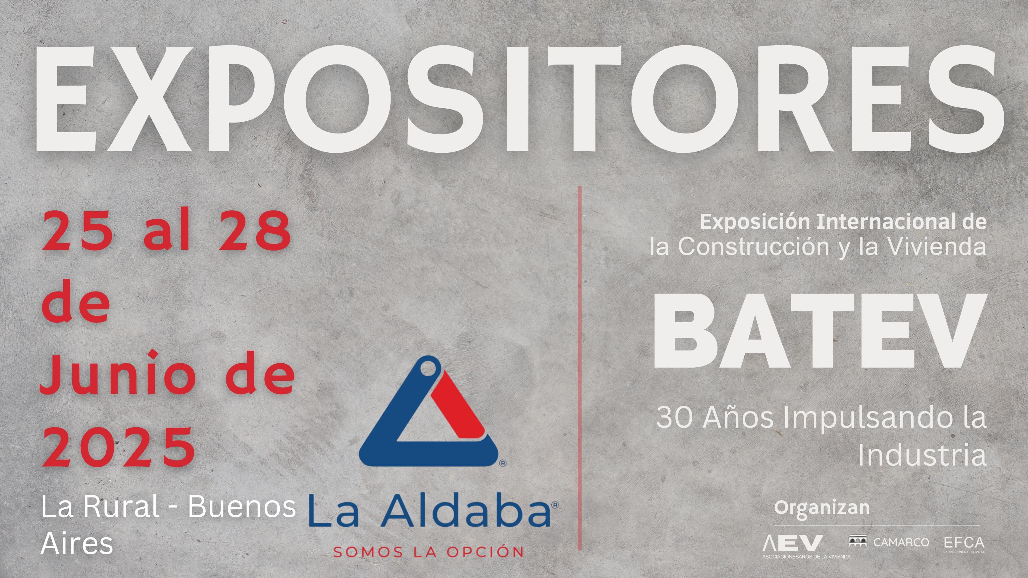 La Aldaba / Proin presente en BATEV 2025
